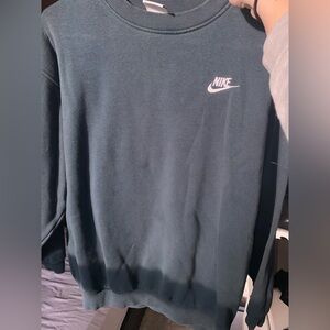 Nike Kids Dark Green Crewneck Sweatshirt